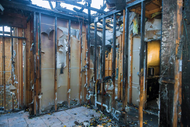 Professional Fire Damage Removal technician working in Sicklerville, NJ